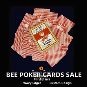 High Quality PVC Paper Playing Cards Custom Factory-Imprinted with Personalised <b>Logo</b> for Family Parties Poker <b>Games</b> - Product Image 2