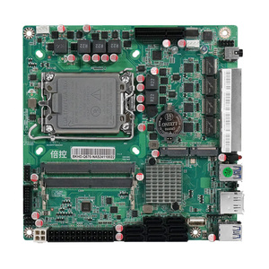 Bkhd mới 12 13 14 Intel i3 i5 i7 I9 lga1700 4 * LAN 2.5g 8 * SATA q670 NAS Bo mạch chủ ITX hỗ trợ Đột kích Intel vPro - Product Image 3