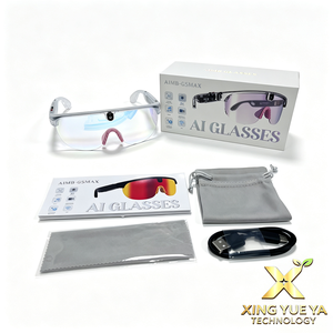 แว่นตาอัจฉริยะ AIMB-G5 Max รุ่นปี 2026 พร้อมระบบจดจำวัตถุด้วย AI ผู้ช่วยเสียง กล้อง 8MP วิดีโอ 1080P ไมโครโฟนคู่ ลดเสียงรบกวน เลนส์ป้องกันรังสียูวี 400 - Product Image 3
