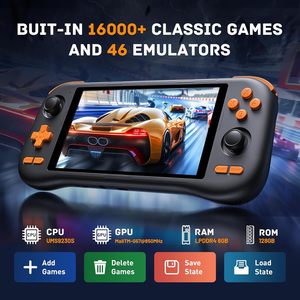 เครื่องเล่นเกมพกพา K56 หน้าจอสัมผัส 5.5 นิ้ว รองรับ WIFI 5 แบตเตอรี่ในตัว 5000mAh เครื่องเล่นเกมย้อนยุค ระบบแอนดรอยด์ - Product Image 2