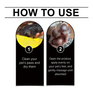 Crème et Stick de Protection des Pattes pour Chats et Chiens, Marque Privée OEM, Écologique et Moderne - Guérit et Répare les Pattes Endommagées - Product Image 4