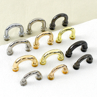 Aksesoris Tas Deepeel BD302, Gesper Pengatur Tali Webbing 17mm Warna Perak, Ring O, Bahan Alloy, Penghubung Tas Tangan