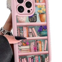 Coque de téléphone portable antichoc en TPU avec motif floral et design échelle pour iPhone XR XS 11 12 13 14 15 16 17 18 Pro Max