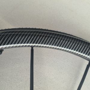 24 "x1 altıgen Hub su Transfer baskı Handrim PVC Spoker kol moda aktif tekerlekli sandalye arka tekerlek - Product Image 6