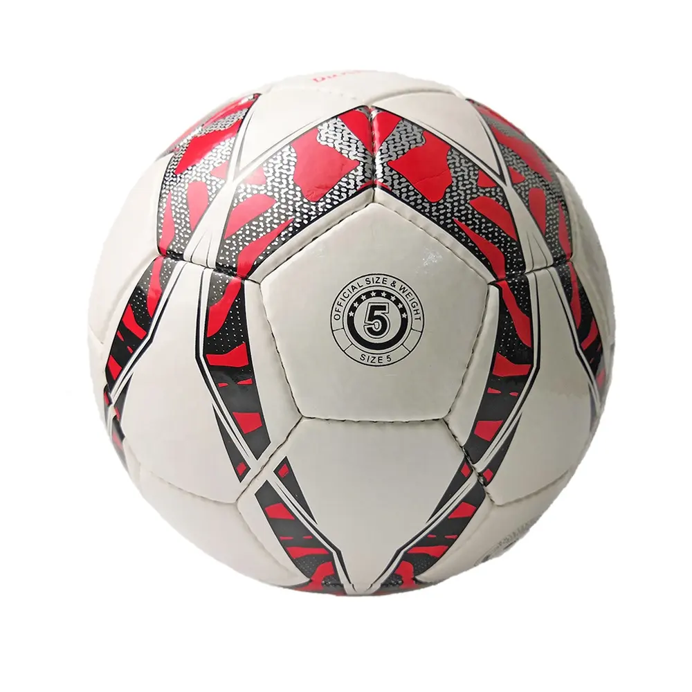 Ballon de football en PU cousu à la main de haute qualité, design personnalisé, taille 5, pelotas de Futbol pour l'entraînement des adultes