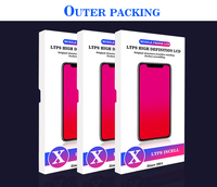 Remplacement d'écran de téléphone portable, écran LCD Incell Ltps pour iPhone X