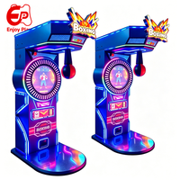Console d'arcade commerciale à monnayeur Enjoyplay pour machine de boxe de duel, à fort potentiel de profit, avec distributeur de tickets de loterie