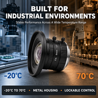 Objectif de vision industrielle professionnel 8 mm 25 MP, monture C 1,1 pouce, pour inspection SMT, défauts optiques de surface automatisés sur PCB en laboratoire
