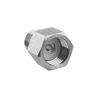 Adaptateurs de boule de peinture, régulateur de réservoir de Co2 convertir l'adaptateur CGA320 fil convertir en W21.8, réservoir de Co2 standard sans broche au régulateur
