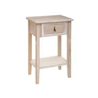 Table d'appoint en bois moderne et élégante pour votre salon, au design raffiné qui ajoute une touche de luxe discret à votre intérieur.