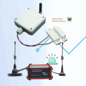 Akıllı ev güvenlik pil kumandalı kablosuz sistemi zigbee kablosuz kapı uzaktan kumanda sensörü su izleme sistemi