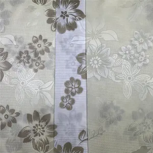Everen beyaz/bej renk 100% Polyester baskılı triko kumaş yatak için geçiyor