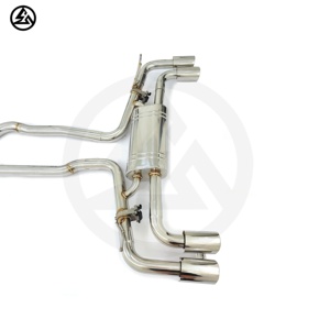 CSZ pour <span class=keywords><strong>Porsche</strong></span> <span class=keywords><strong>Cayenne</strong></span> S/GTS/<span class=keywords><strong>Turbo</strong></span> 958 3.6L 4.8L V6 <span class=keywords><strong>V8</strong></span> 2011-2017 Échappement Ss304 Silencieux à soupapes Télécommande Catback Embouts - Product Image 4