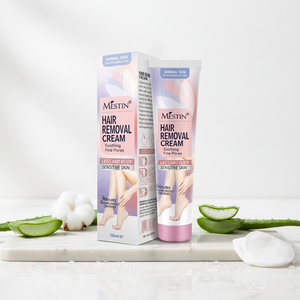 Crème dépilatoire professionnelle Mestin en gros, hydratation en trois minutes, parfum naturel, peau lisse, pores affinés, jambes et corps - Product Image 2