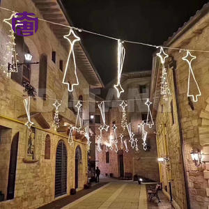 Luces decorativas LED impermeables IP65 de Navidad, 220v, para exteriores, estilo cadena y árbol, para decoración de calles y motivos festivos. - Product Image 5