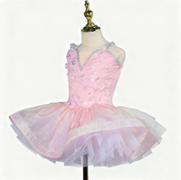 Nouvelle robe de princesse 2026, robe de danse de ballet pour enfants, robe bouffante mignonne à paillettes pour filles