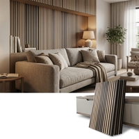 Panneaux acoustiques insonorisants Akupanel, écologiques, épaisseur 21 mm, NRC 0,8, design moderne pour entrepôt, chambre, hôtel
