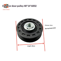 Rouleau de porte d'ascenseur Fermator d'origine neuf, PFR.0100.00000, Rouleau de suspension de porte d'ascenseur 48*14*6002, Accessoires d'ascenseur