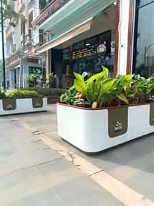 Caixas de Plantio Personalizáveis Galvanizadas de Alta Resistência para Exteriores, Com Buracos de Drenagem para Uso Comercial e Residencial - Product Image 4