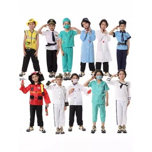 Costumes d'Halloween pour enfants : costumes de pompier, costumes d'<span class=keywords><strong>avocat</strong></span>, costumes de médecin, costumes de camouflage - Product Image 1