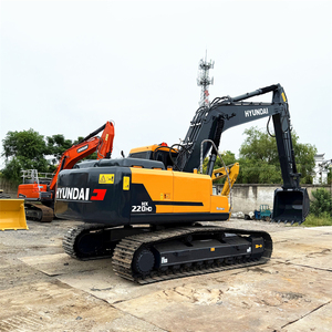 รถขุดไฮดรอลิกฮุนได HX220HD มือสอง น้ำหนัก 22 ตัน ชั่วโมงการใช้งานต่ำ รุ่นปี 2024 เกียร์และปั๊มสมบูรณ์ ประสิทธิภาพเชื่อถือได้ พร้อมใช้งาน - Product Image 3