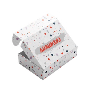 Boîte à gâteaux personnalisée avec logo, couleur rose, grande taille, pour bonbons, biscuits, cupcakes, pâtisseries, mini-gâteaux, avec fenêtre transparente - Product Image 1