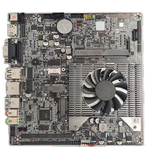 Onboard CPU J4105 anakart mini ITX anakart N5000 POS makinesi için dört çekirdekli IPC