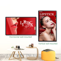 Écran LCD numérique Android pour affichage dynamique mural intérieur, 10,1, 21,5, 27 et 32 pouces