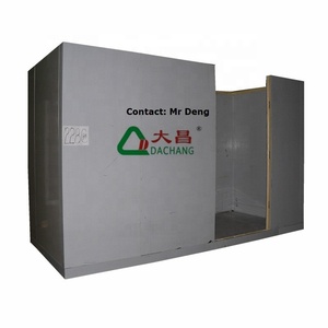 Paneles de aislamiento de PU Congelador Walk-In Cámara fría al aire libre Paseo de 5 toneladas en sala de almacenamiento en frío Sala de refrigeración portátil - Product Image 1