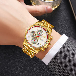 Reloj Deportivo Multifuncional con Diseño Metálico Elegante, Carátula Redonda Grande, Función de Cronómetro, Logotipo Personalizable, Resistente al Agua 3 bar - Product Image 3