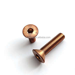 Bulloni in Bronzo Yushung C65100 C65500 Viti a Testa Esagonale in Bronzo al Silicio Filettatura Imperiale 1/4unc ASME B18.2.1 - Product Image 5