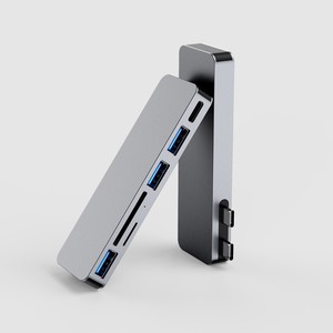 Concentrador de red <span class=keywords><strong>USB</strong></span> tipo C para <span class=keywords><strong>Macbook</strong></span>, adaptador de doble puerto a Thunderbolt 3 y datos <span class=keywords><strong>USB</strong></span> para <span class=keywords><strong>MacBook</strong></span>, <span class=keywords><strong>Macbook</strong></span> Pro, <span class=keywords><strong>Macbook</strong></span> <span class=keywords><strong>Air</strong></span>, DC6 - Product Image 2