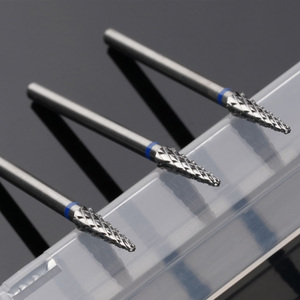 Fraise conique en carbure de tungstène de 3,0*12,5 mm (3/32 po) pour accessoires de précision pour le nail art - Product Image 1