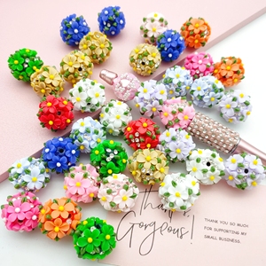 51169 Đa Phong Cách Tinh Tế 3D Hoa 20Mm Nhiều Màu Hạt Nhựa Với Hoa Thạch Tự Làm Thủ Công Nguồn Cung Cấp Cho Bút & Đồ Trang Sức - Product Image 5