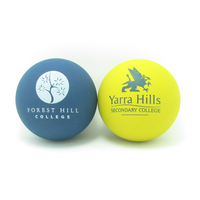 Emballage CDU écologique personnalisé fabrication de balle rebondissante creuse de bonne qualité en caoutchouc Hot Shot Handball Squash Racquetball