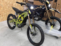 Vélo électrique Surron 72V 10K, VTT électrique à moteur central Surron Light Bee X 2026 pour tout-terrain