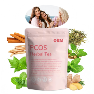 Té Herbal PCOS OEM para Apoyo a la Fertilidad y la Ovulación - Mezcla de Jengibre, Menta y Ortiga, Equilibrio Hormonal - Product Image 6