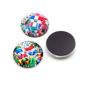 Suministro Directo de Fábrica, Recuerdos con Logotipo Personalizado, Regalo con MOQ Bajo, Recuerdo Personalizado, Imán de Vidrio 3D para Refrigerador - Product Image 6