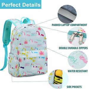 OEM préscolaire sac à dos pour filles petit sac à dos sacs d'école pour filles bambin sac à dos avec boîte à lunch - Product Image 2