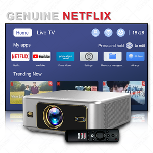 Proyector Dolby ARC 1800CVIA 4k Full HD, Proyector 4k Wifi Smart <span class=keywords><strong>TV</strong></span>, Proyector de Videojuegos Nativo de 1080p 4k - Product Image 1