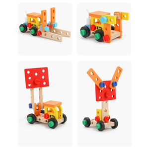 Bộ đồ nghề gỗ tự làm dành cho trẻ em từ 5 đến 7 tuổi - Hộp dụng cụ thợ máy để phát triển kỹ năng vận động tay - Product Image 4