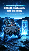 Nouvelle console de jeu portable S10 Pro, écran 3,5 pouces, système Linux, batterie 3500 mAh, sortie TV, lecteur de livres électroniques, lecteur de musique