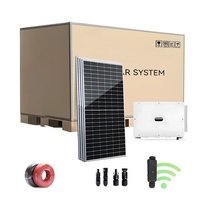 Système solaire photovoltaïque triphasé sur réseau Solarasia 100 kW 500 kW 1 MW, kit complet pour usine industrielle et commerciale