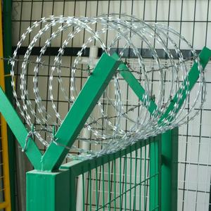 รั้ว<span class=keywords><strong>ลวดหนาม</strong></span>เหล็กชุบสังกะสีและ<span class=keywords><strong>ลวดหนาม</strong></span>สแตนเลสแบบคอนเสิร์ติน่า  ผลิตจากโรงงานโดยตรง  <span class=keywords><strong>ลวดหนาม</strong></span>แบบใบมีด - Product Image 4