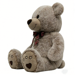 Oso de peluche personalizado, oso de peluche con corazón, oso de peluche marrón - Product Image 4