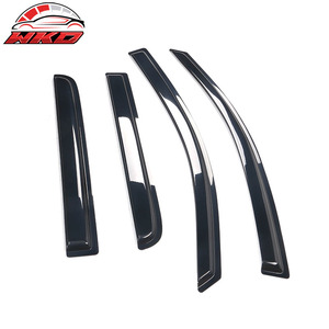 Convient pour Nissan Titan Crew Cab 04-15, visières de fenêtre en acrylique, lot de 4 pièces - Product Image 3