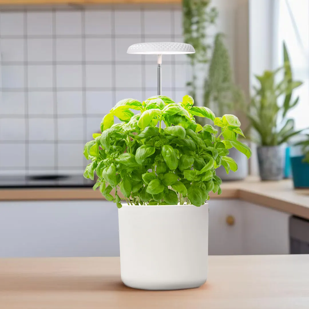 LED indoor plant grow light dimmable mini herb garden kit indoor garden system with lighting growing light for indoor plants
