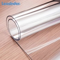 Feuille de PVC simple transparente élevée/usine de feuille de haute qualité directe/épaisseur et taille panneau en plastique personnalisé