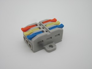 222-412 221-412迷你型223 SPL-3电线锁定连接器，可固定两侧电线连接连接器2-15极 - Product Image 3