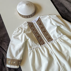 Ensemble ethnique pour enfants, motif multi-motifs, élégant motif floral brodé, veste d'automne, vêtements de fête pour garçons et filles - Product Image 3